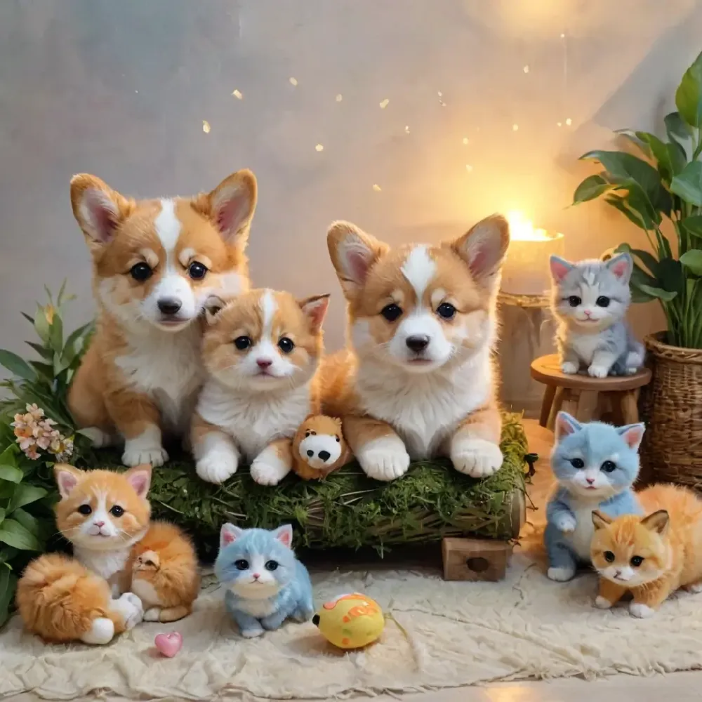 Cute corgis